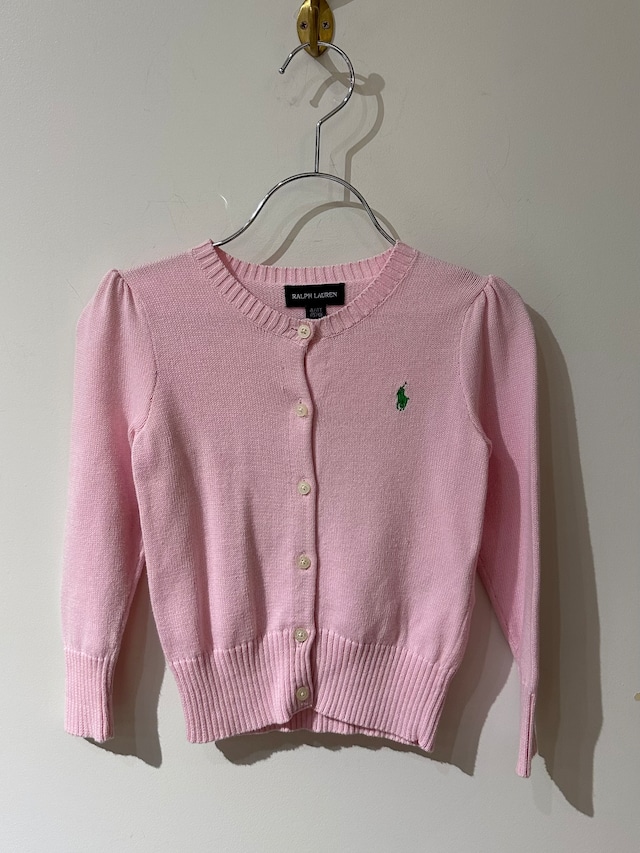 （KD377）Ralph Lauren cotton cardigan