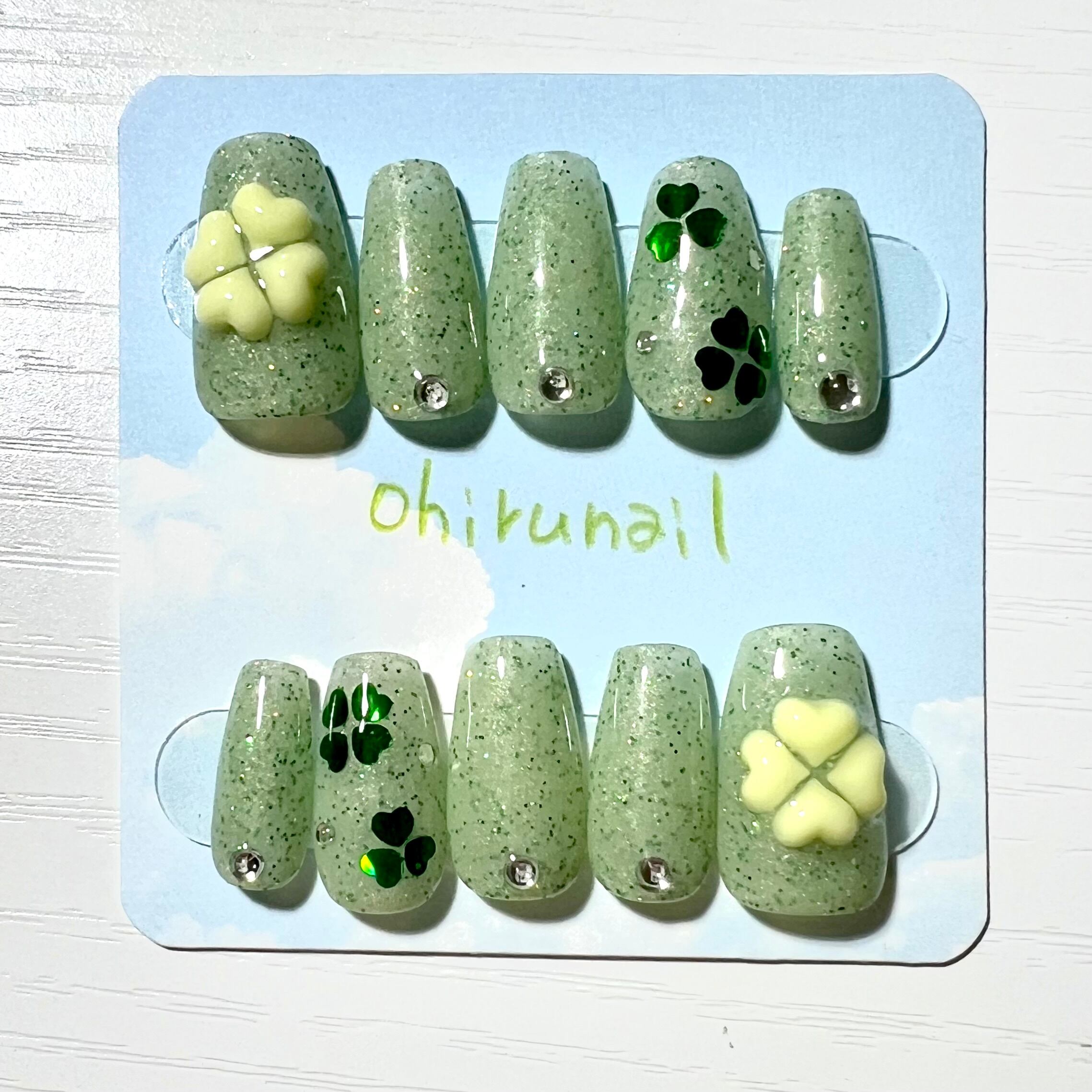 ネイルチップ/クローバーネイル | ohirunail