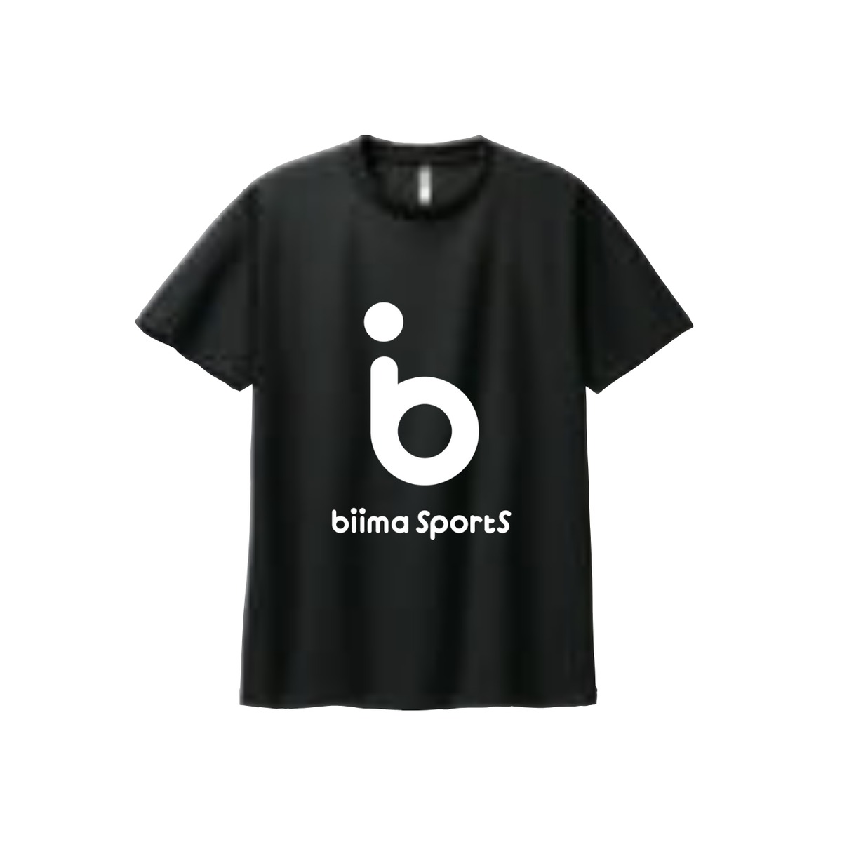 biima sports オリジナルTシャツブラック | biima sports