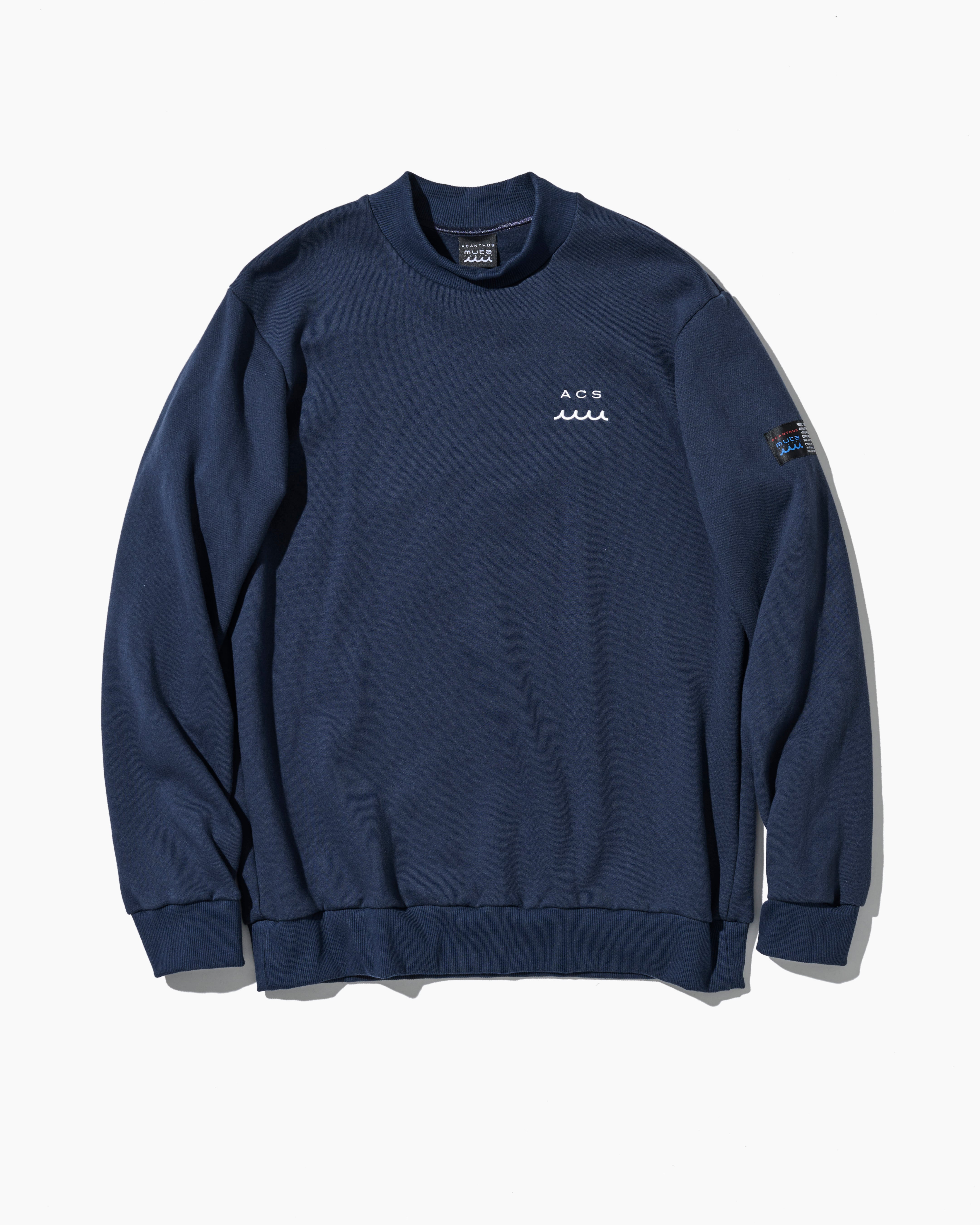 予約販売9月下旬～10月中旬入荷】muta MARINE × ACANTHUS モックネック