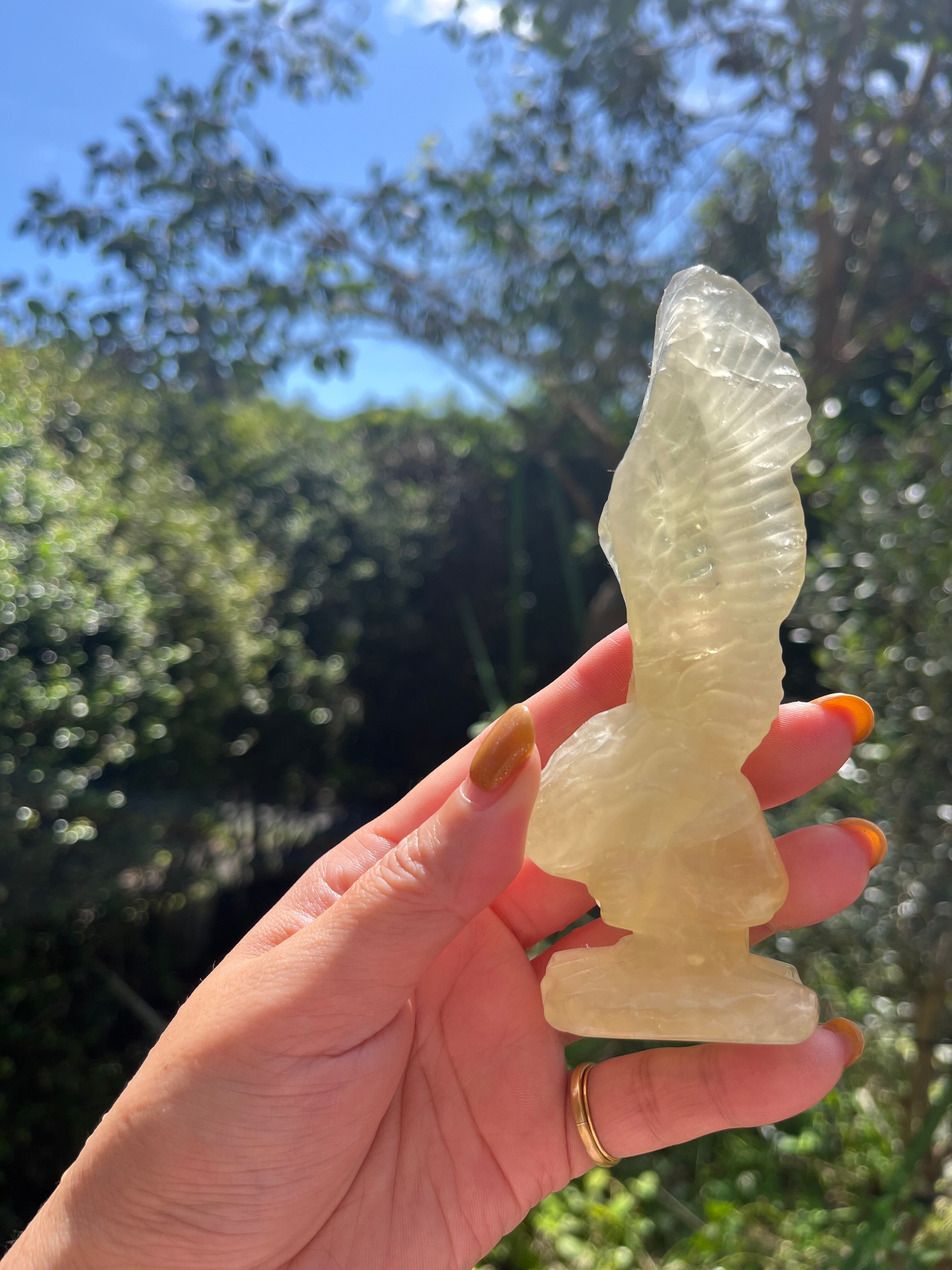 セレスタイト原石ペリドット共生 | MOMENT STONE