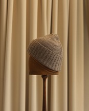 WV × Cassandra Harada / Knit Cap Dark Beige