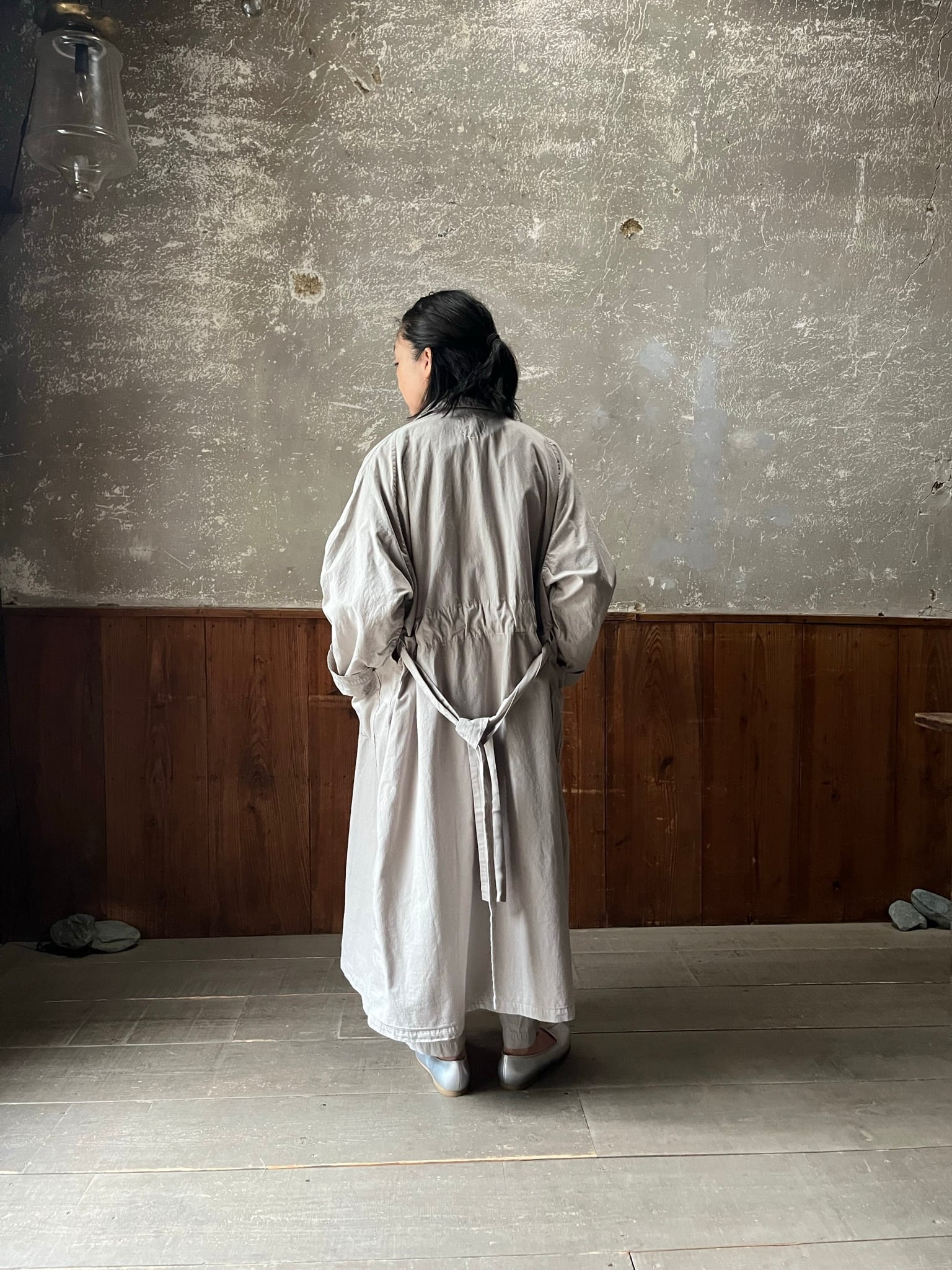 COSMIC WONDER ｜Cotton canvas school jacket（Violet ash） | STARDUST