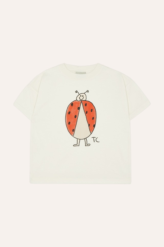 The campamento　Color Block Red Baby Tshirt