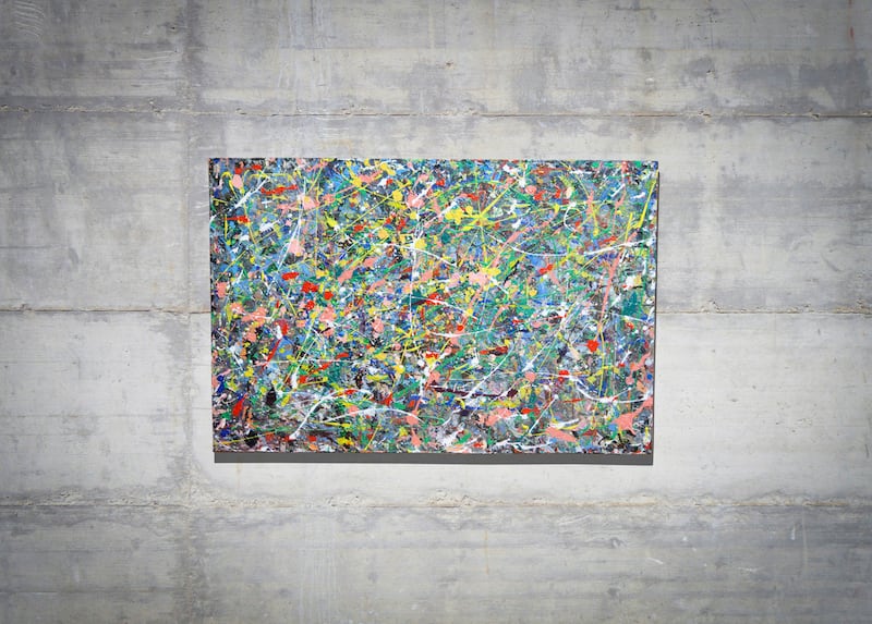 テクスチャーアート F4｜立体感ある抽象画 一点もの｜絵画 抽象画 現代アート うつくしいもやもや 抽象画 テクスチャーアート 原画 絵画 memerapo