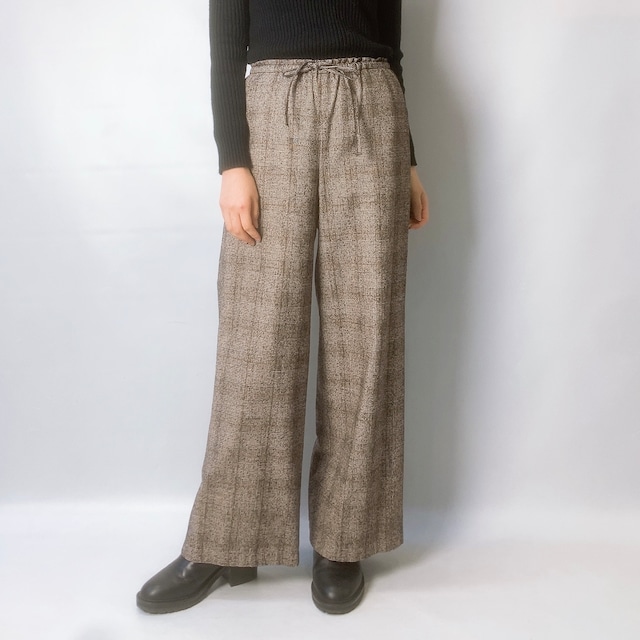 GREED グリード  C/W Glen Check Pants 6075200028 [送料無料]