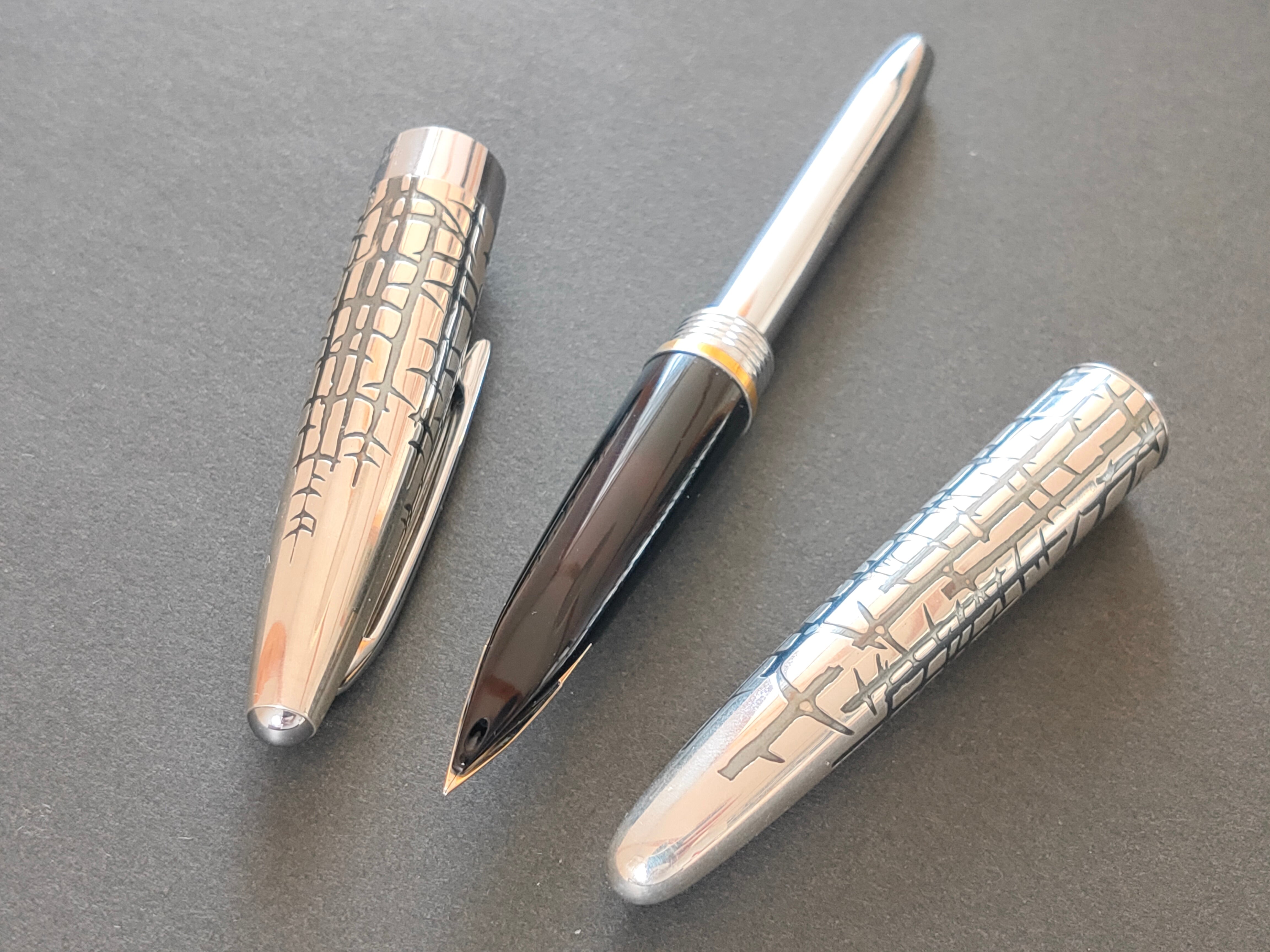 1976 パイロット カスタム 冬木立 PILOT CUSTOM （細字） 18K 02290