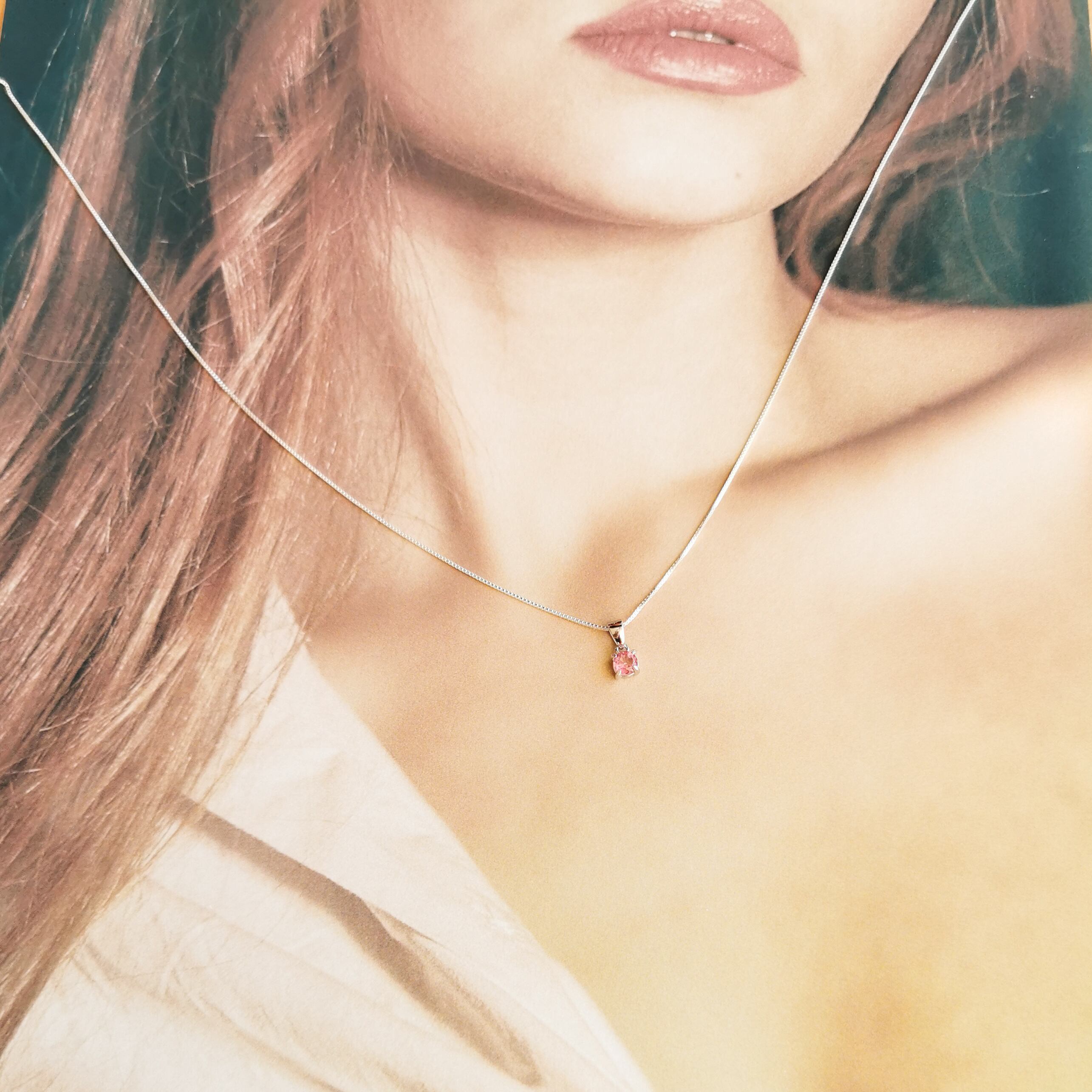 グリーンアパタイト or ピンクトパーズ or ブルージルコンSilver925