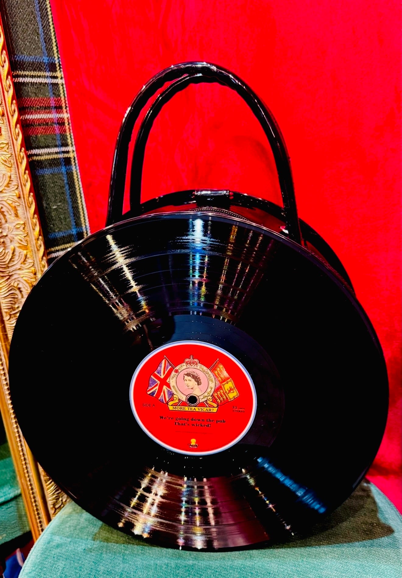 SINZ ×More Tea Vicar?3Way RECORD BAG