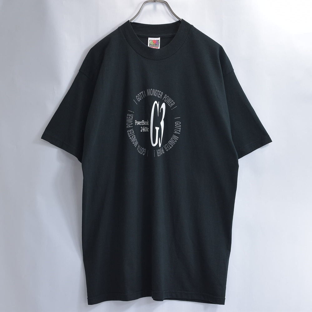 Tシャツ 90s Apple アップル Mac Back 企業 レインボー | ビンテージ