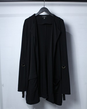 【Caka BLACK】Belt Gimmick Vintage Loose Haori Jacket