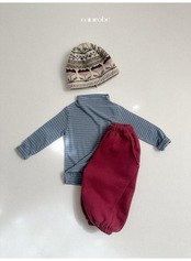 〖取寄〗韓国子供服 / 26winter / minirobe / フラワージャガードビーニー / キッズ *FREE*