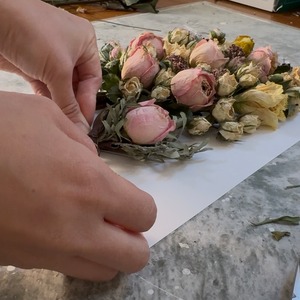 【お手持ちのお花で作る】アフターブーケフレームアレンジ