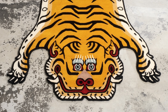 Tibetan Tiger Rug 《Lサイズ•ウール052》チベタンタイガーラグ