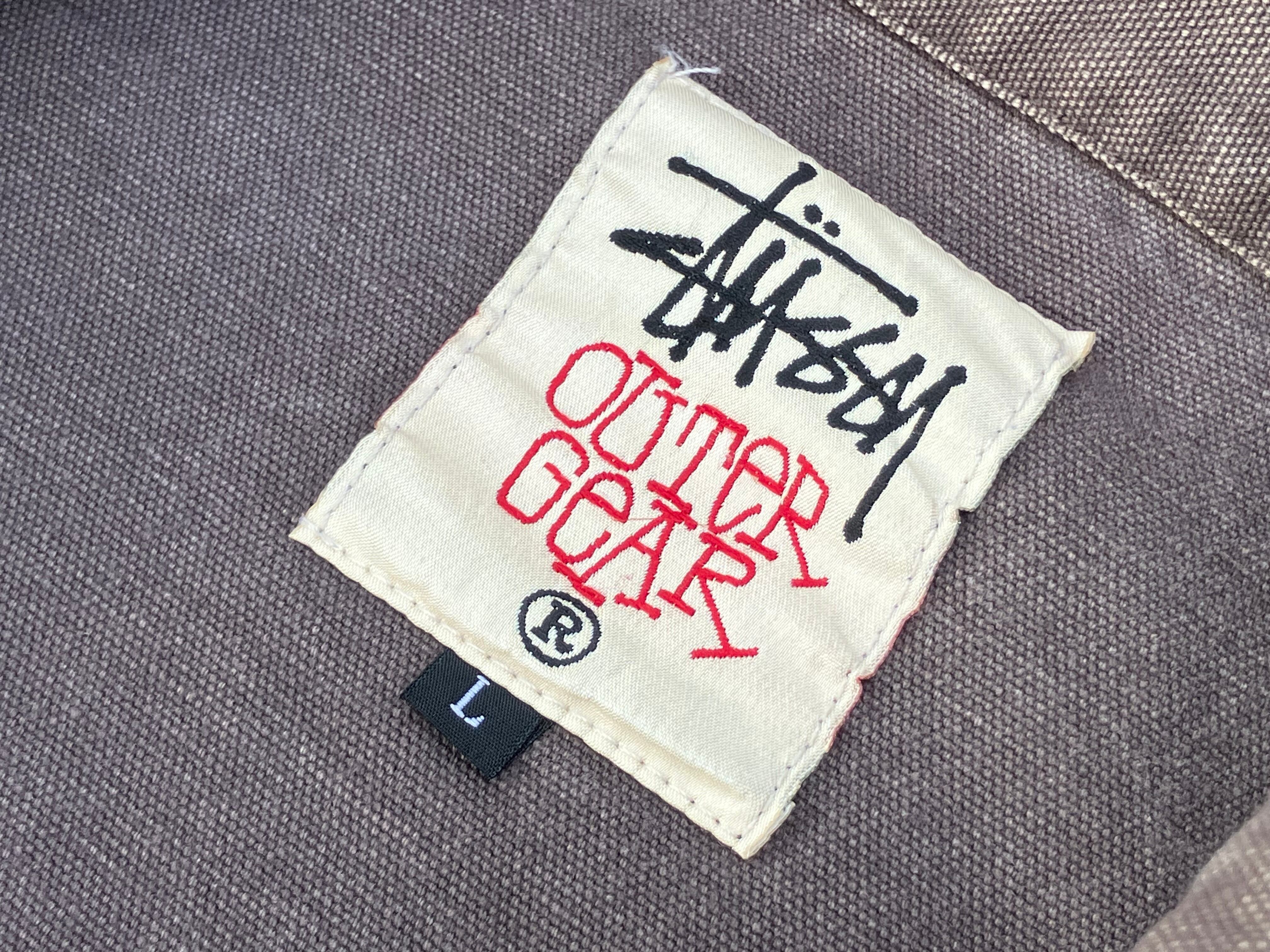 90s OLD STUSSY BEAR DUCK JACKET | CEREAL（シリアル）