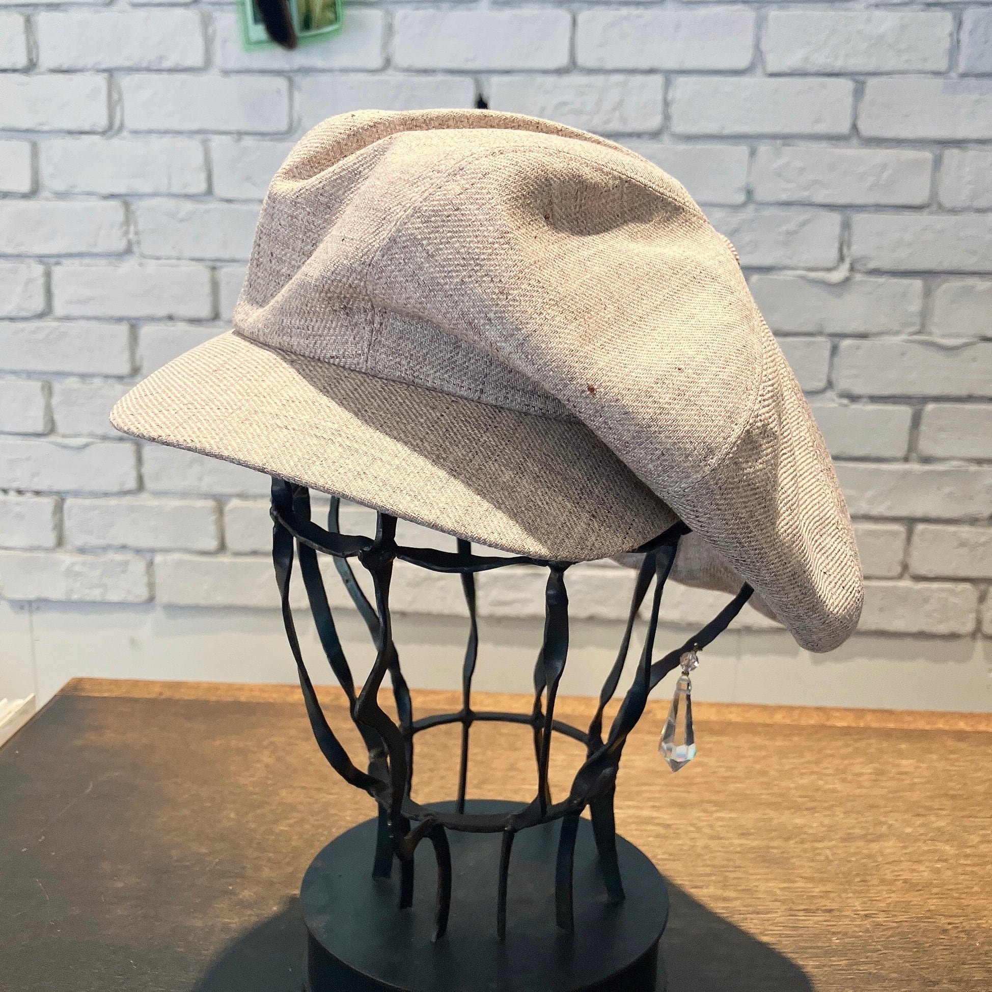 Dari Linen Big casquette リネン　ビッグキャスケット Dari】Linen Big casquette キャスケット ARI889-CAS | 広島の帽子専門