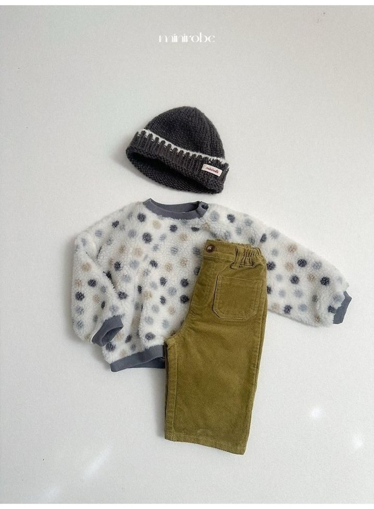 〖取寄〗韓国子供服 / 26winter / minirobe / メロウビーニー / キッズ *FREE*