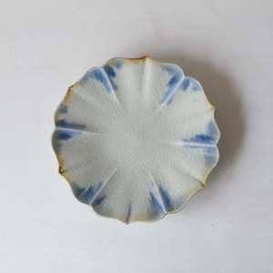 宮田竜司 掛流 稜花皿（26-035）