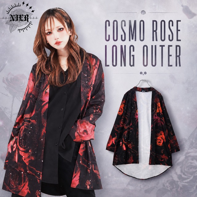 《先着77点早い者勝ちプレゼント》CRIMSON ROSE LONG OUTER