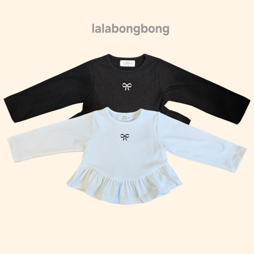 lalabongbong［取寄］petit frill tee 25winter