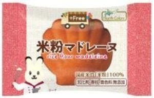 プラスフリー・米粉マドレーヌ 1個　ノースカラーズ