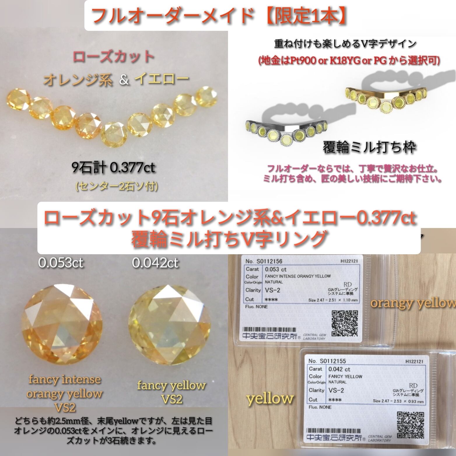 カメレオン！FANCY GRAY YELLOWISH GREEN 0.156ct eva.gov.co