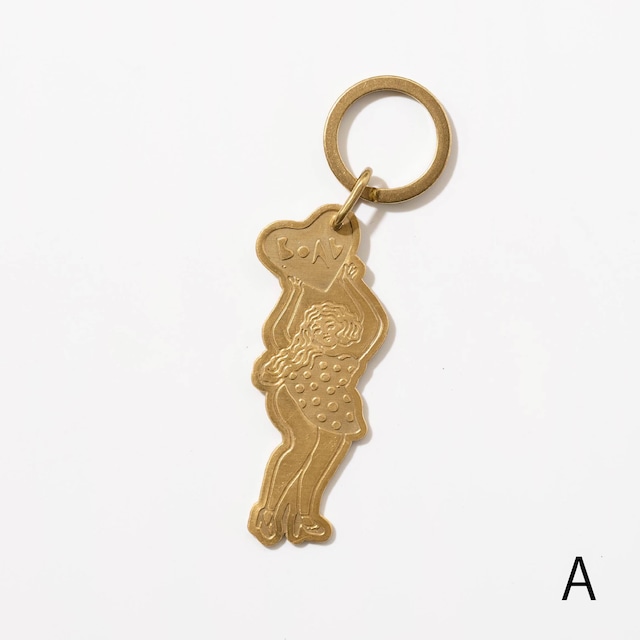 W-collection Key holder solid brass