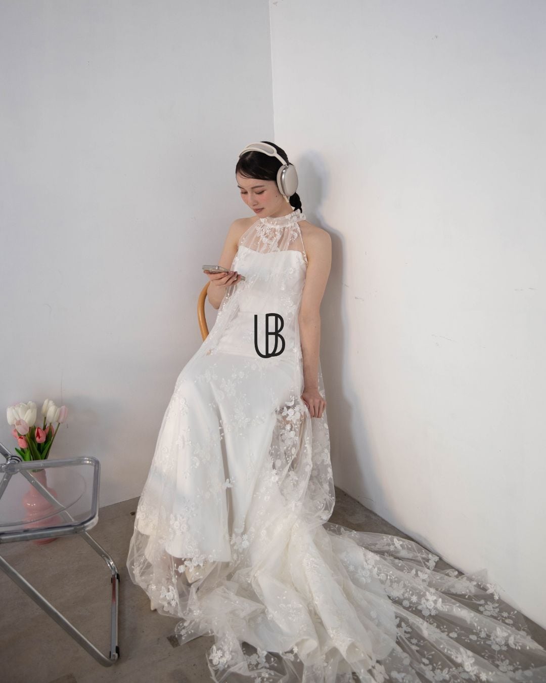 THE URBAN BLANCHE 2WAY ウェディングドレス WD121 NEW ARRIVAL WD121】 新作入荷 / 2WAY ウエディングドレス レース 刺繍