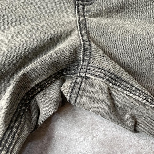 20s グレー ダブルニー Carhartt W35 L30 詳細写真6