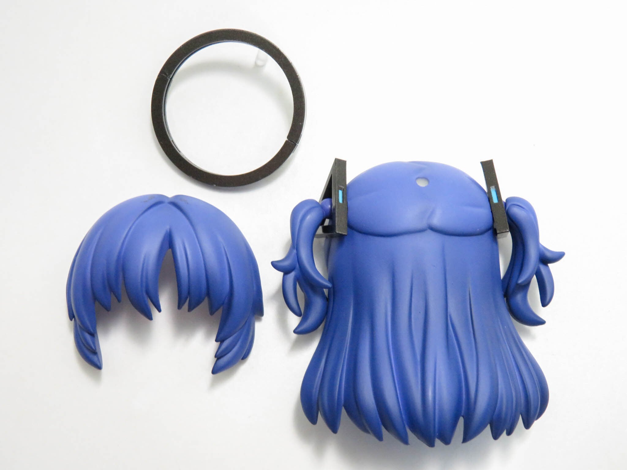 ねんどろいど 2285 早瀬ユウカ 特典付き 再入荷（A−ランク）【2285】 早瀬ユウカ 髪パーツ ツーサイドアップ