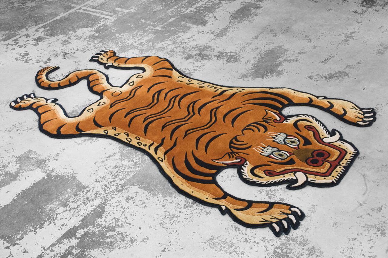 Tibetan Tiger Rug 《Lサイズ•プレミアムウール299》チベタンタイガー