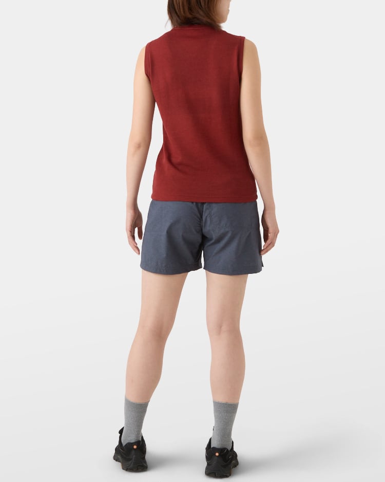 山と道 / DF MESH MERINO SLEEVELESS（WOMEN） | st. valley house