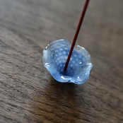 namiumi ガラスの香立て お花　 incense holder - flower  ［2104900000］
