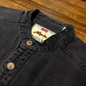 ナスングワム【Nasngwam】Indian motif Denim Shirt　Mサイズ