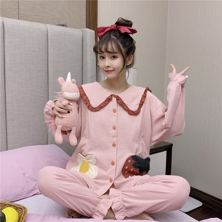 スプリングカラー刺繍レディース ロング 大人ガーリー スウィート キュート カジュアル 春物 萌量不足23950444969