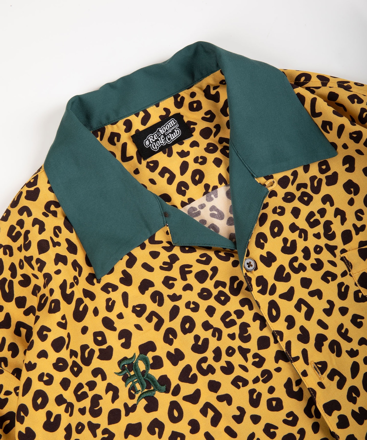 【RCGC】LEOPARD SWITCHING OPEN COLLAR SHIRTS［RGS002］