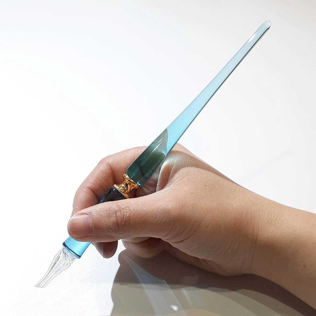 ever color Azure Blue ＋g Drop Nib | Glass Studio TooS