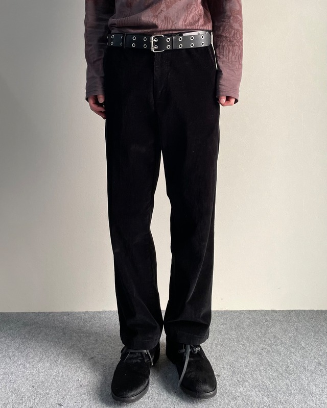 【PRADA SPORT】corduroy straight trousers