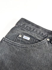 90s Lee 200 "BLACK" DENIM PANTS MADE IN USA Size W38L32→W38L31.5