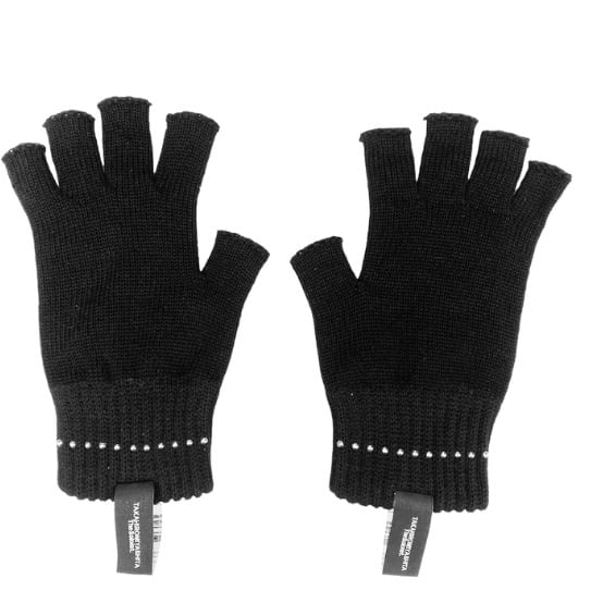 TAKAHIROMIYASHITA The SoloIst.【タカヒロミヤシタ ザ ソロイスト】fingerless  gloves.(sa.0084AW23 / BLACK ) | glamour online powered by BASE