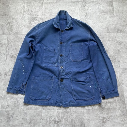50-60s フランス軍 コットンツイル フレンチワークジャケット