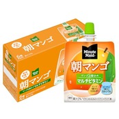 コカ・コーラ ミニッツメイド 朝マンゴ ゼリー 180mlパウチ×6個
