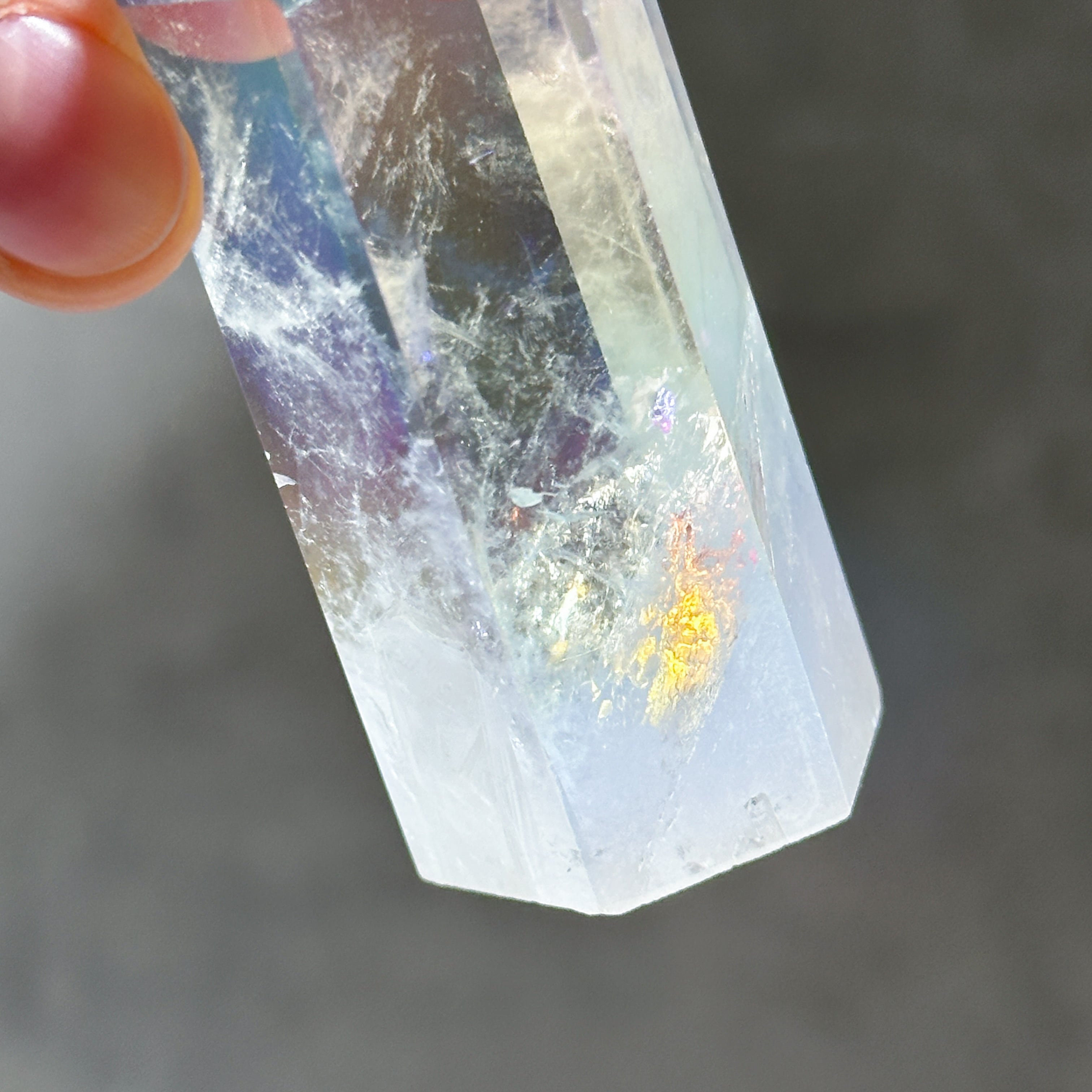 透明感◎エンジェルオーラクォーツ タワー85◇ Angel Aura Quartz