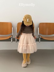 韓国子供服 / 26Autumn / ELLY MOLLY / ソラシャシャスカート / 秋服 *5~15*