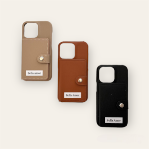 Eco leather iPhone case