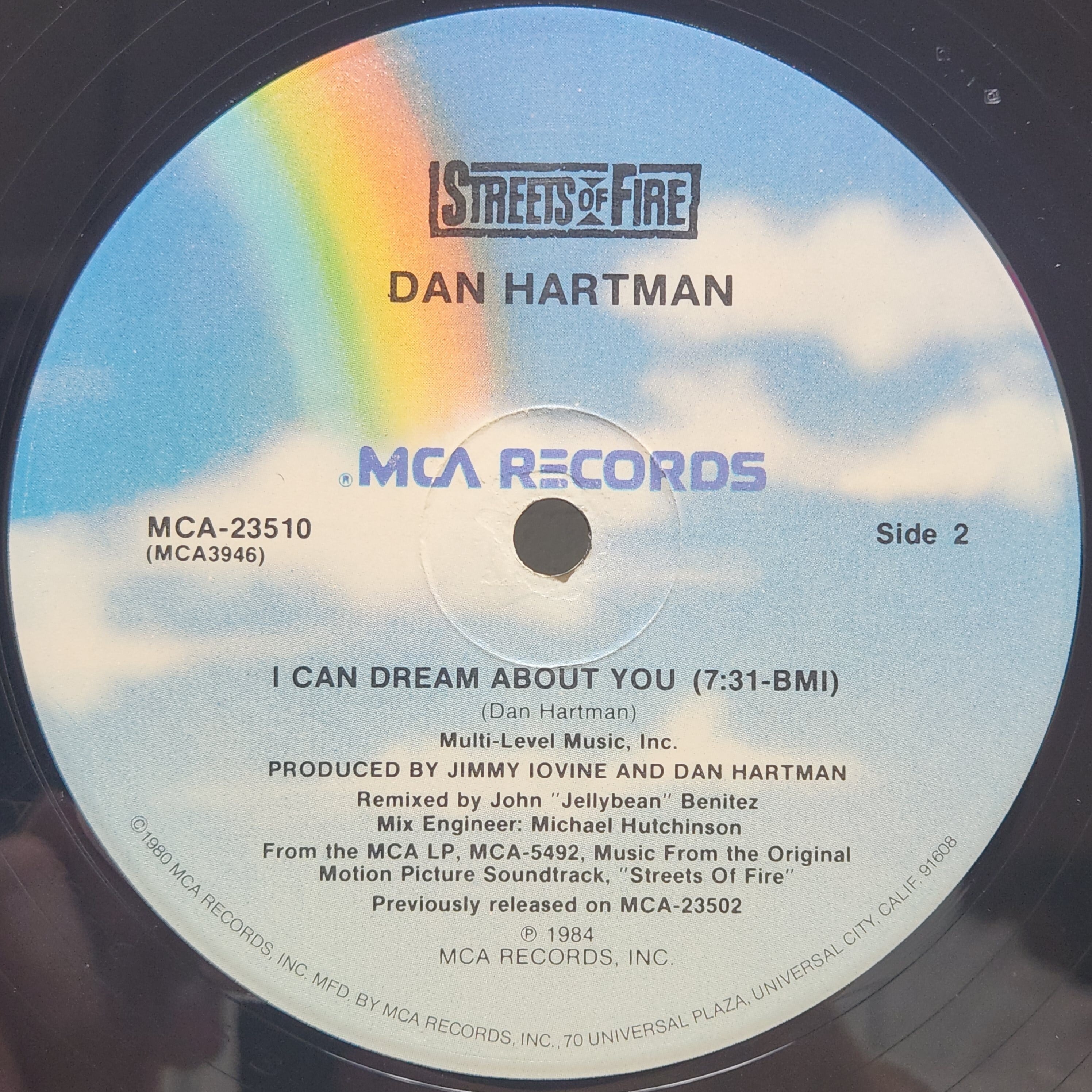 Dan Hartman / I Can Dream About You [MCA-23510] - 画像3