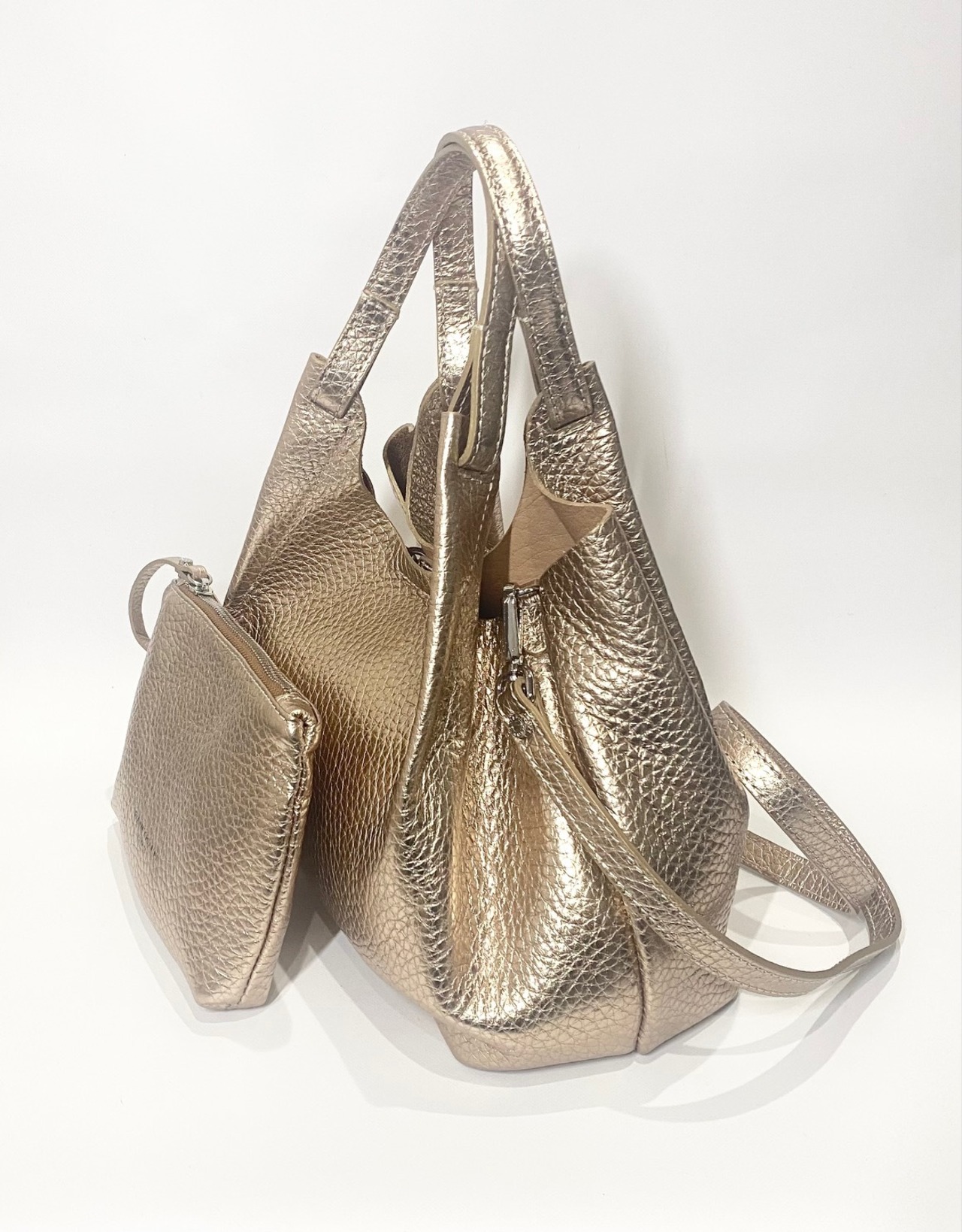 GIANNI CHIARINI ジャンニキアリーニ DUA 2way ショルダーバック BS9719RNGDBL-TU-MIRAGE-CLAY