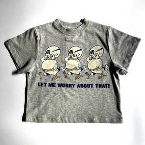 Needle Works LET ME T-Shirt【160cm】Grey