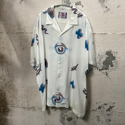 SON OF THE CHEESE サノバチーズ 19SS オープンカラーシャツ ホワイト