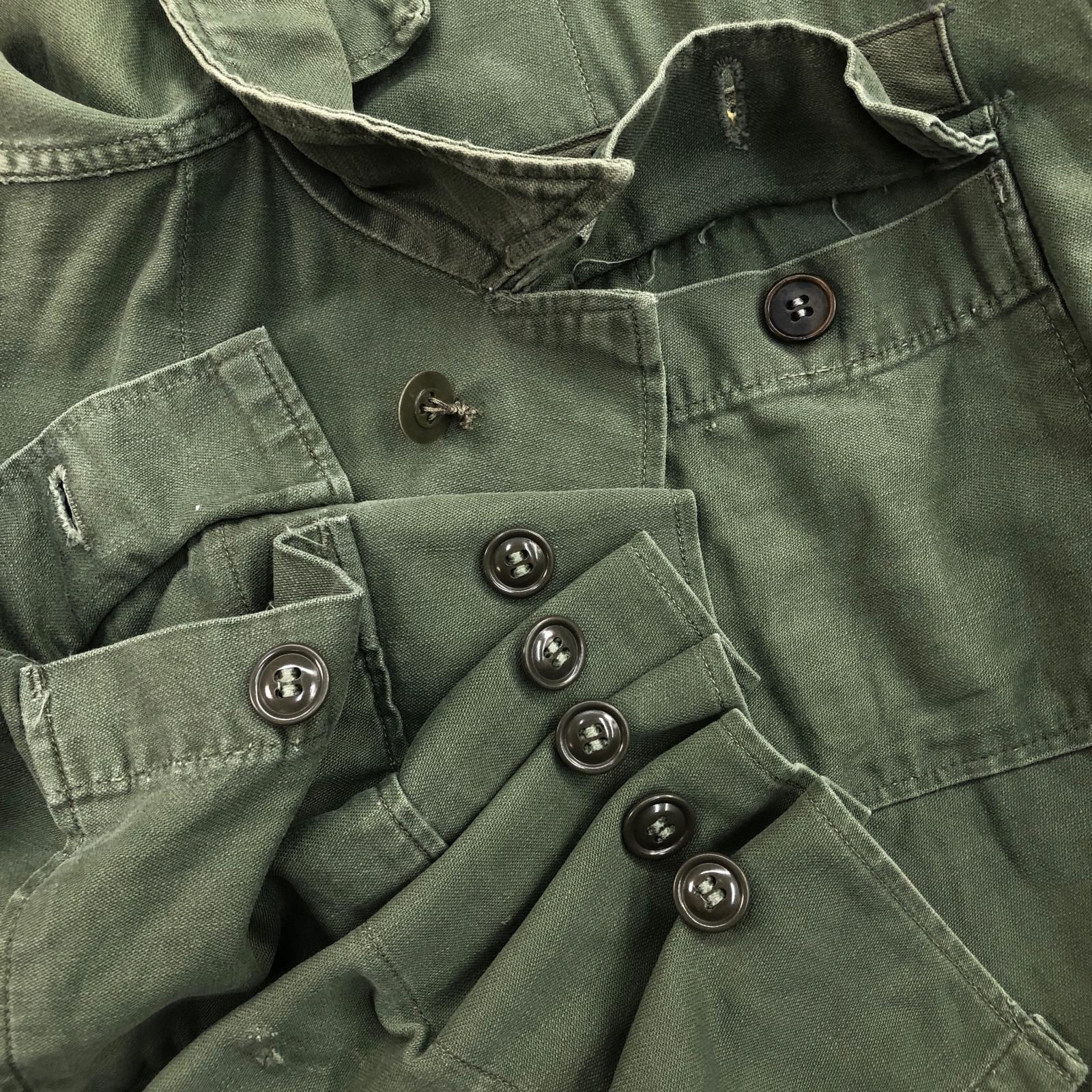 U.S.ARMY 50−60年代 USA製 OG-107 ユーティリティシャツ UTILITY